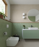 Wandtegel Deco Lingot Mint 32x62,5 cm Rechthoek – Porselein Zijdeglans – Zachte Mintgroene Tint