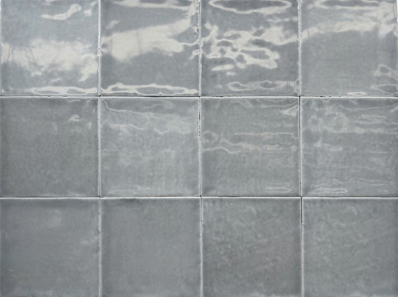 Wall tile Zellige Gray 12x12cm by Mayolica