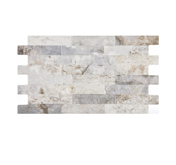 Wall tile Farilya interlock concrete 25 x 45 cm