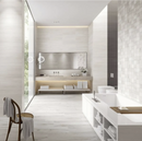 Wandtegel Habitat Pearl HB01R 34x66,5 cm Rechthoek – Keramiek Mat Gerectificeerd – Neutraal Ivoor