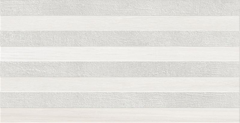 Wandtegel Habitat Stripe Pearl HB03R 34x66,5 cm Rechthoek – Keramiek Mat Gerectificeerd – Gestreept Parelwit