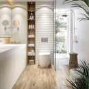 Carrelage mural Mundi Blanc 34x66,5 cm MD01R