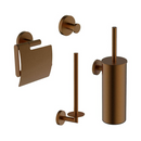 Wiesbaden Alonzo Toiletaccessoireset Geborsteld Brons Koper PVD 4-delig – Wandmontage
