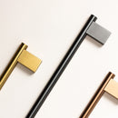 Towel rack Tomo 60cm Gun metal