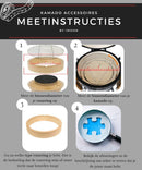 Déflecteur de chaleur Kamado 24 pouces