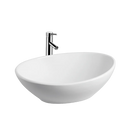 Keramische waskom wit Ovaal 40,5 x 33 x 14,5 cm - Waskommen
