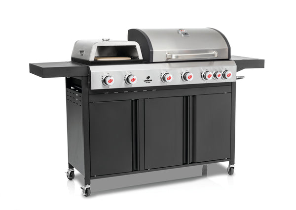 Landmann 2-in-1 GasBBQ & pizza-oven 2,5 - 3,6 kW - Gas