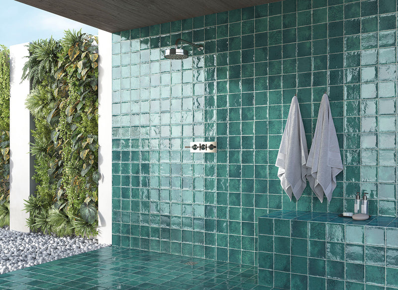 Wall tile Nissel Emerald 12x12cm