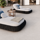 New Tiles Etna Perla 100 x 100 cm in lounge interieur