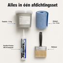 Riko Universele afdichtingsset voor douchegoot/inbouwbox inbouwnis