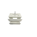 Badmeubel Compleet Set Locomo Wit 80 cm - Complete