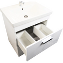 Badmeubel set Melar wit 60 cm met Spiegel - Complete