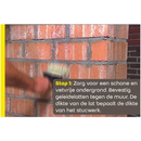 Beamix 500 Kalkstucmortel Stucmortel 20 KG - Mortel