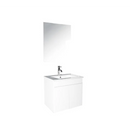 Complete badmeubel Wit L ’aqua Slimline 60 cm - Complete