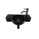 Fonteinset Fynn L’aqua Hardsteen met Gun metal kraan en