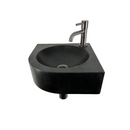 Fonteinset Viktor L’aqua Hardsteen met Gun metal kraan en