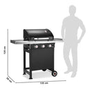 GasBBQ Landmann Trexon PTS 3.1 Zwart - Gas barbecues