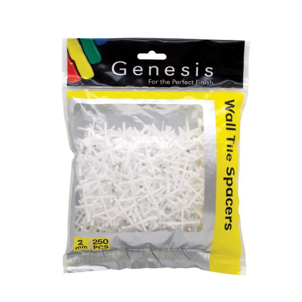 Genesis Voegkruisjes 2 mm 250 stuks - Gereedschappen