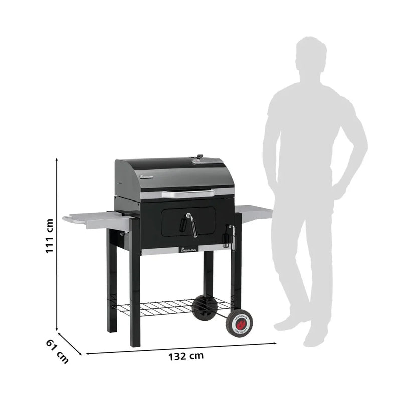 HoutskoolBBQ Landmann Dorado Zwart - Houtskool barbecues