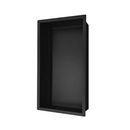 Inbouwnis 30 x 60 x 7 cm RVS mat zwart - Inbouwnissen