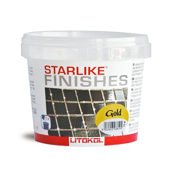 Kleureffect Goud Litokol STARLIKE® EVO 150 gram voor 5 kg -