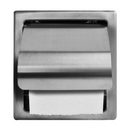 Inbouw toiletrolhouder RVS - Toilet accessoires