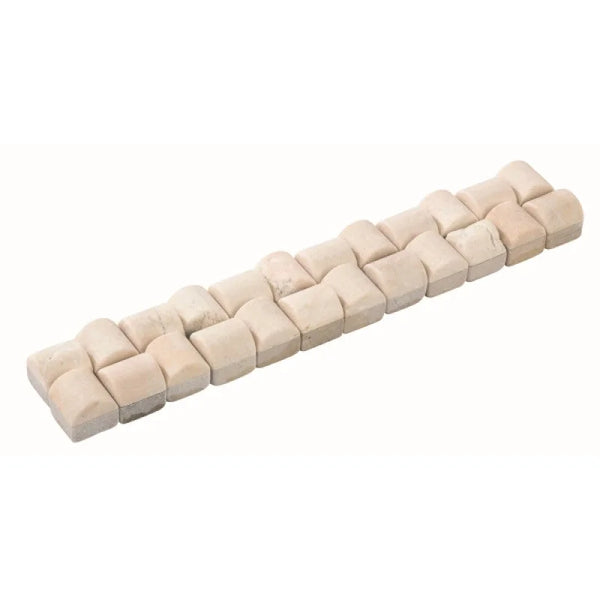 Listello Gnocci bott Keramiek 4 x 24 cm créme - Listello