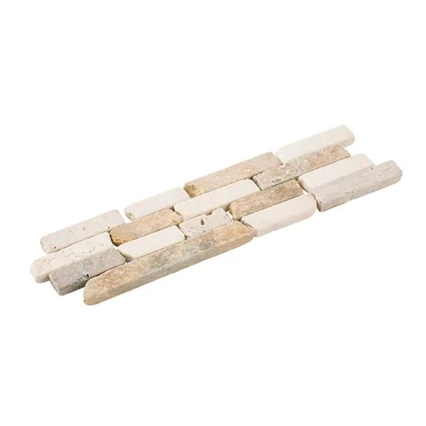 Listello Vesiviuo mix travertin Keramiek 6 x 22,5 cm nude -