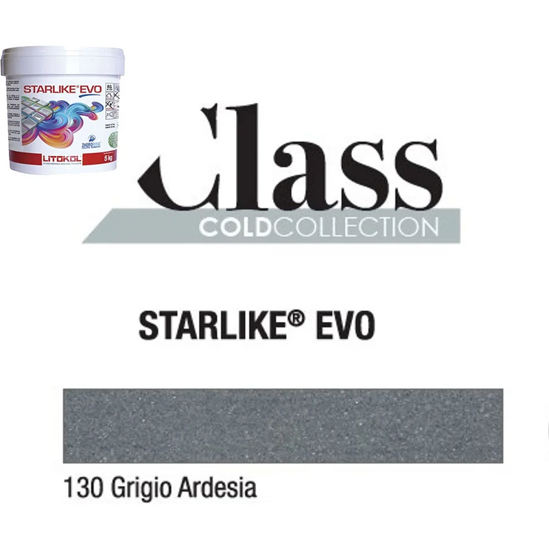 Litokol STARLIKE® EVO 130 Grigio ardesia 2,5 kg - Voegmiddel