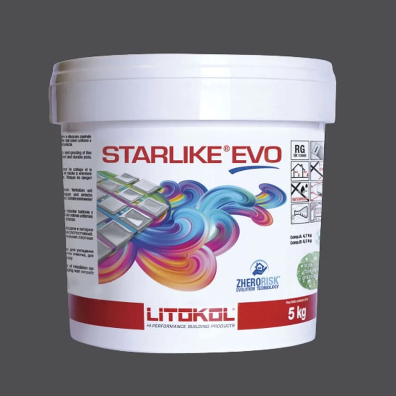 Litokol STARLIKE® EVO 140 Nero grafite 2,5 kg - Voegmiddel