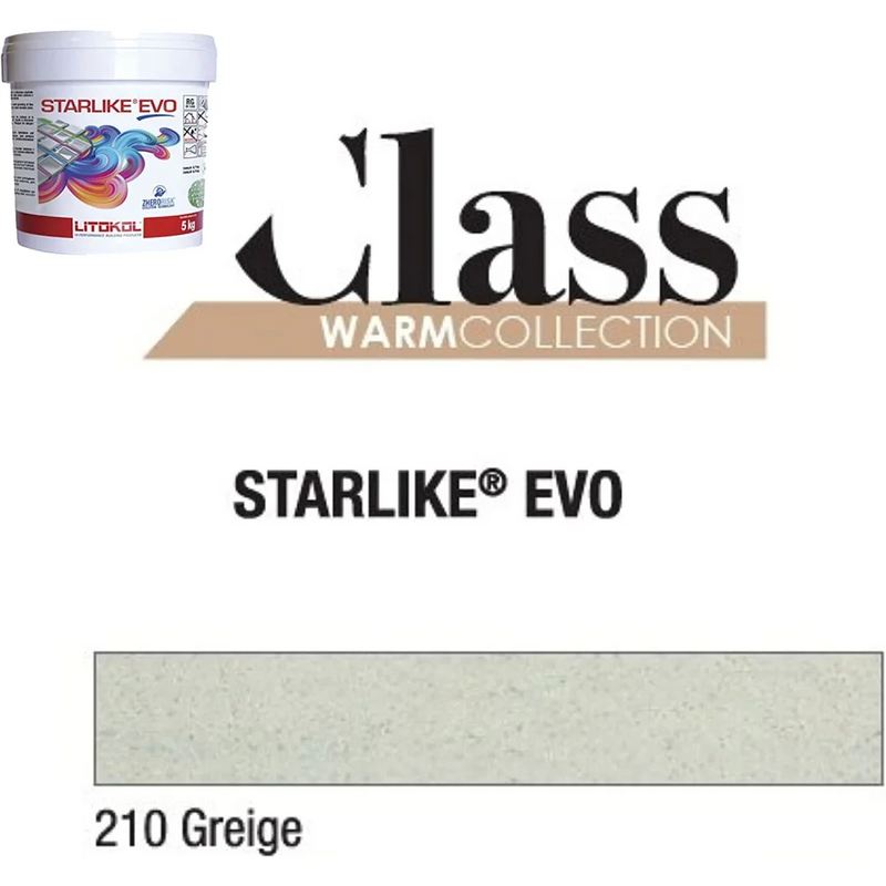 Litokol STARLIKE® EVO 210 Greige 5 kg - Voegmiddel