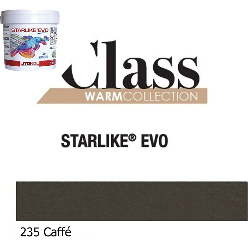 Litokol STARLIKE® EVO 235 Caffe 2,5 kg - Voegmiddel