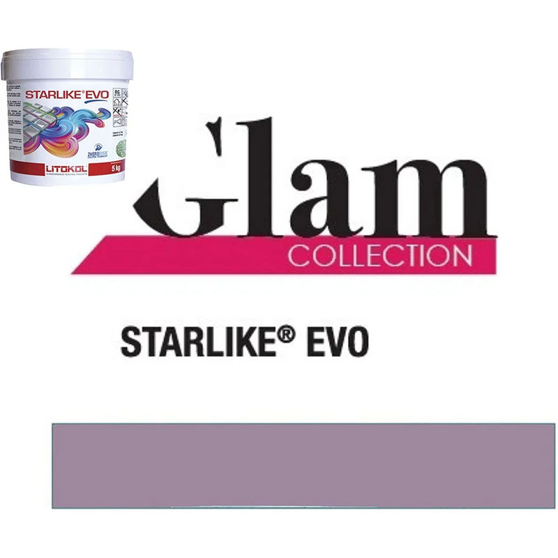 Litokol STARLIKE® EVO 530 Viola ametista 2,5 kg - Voegmiddel