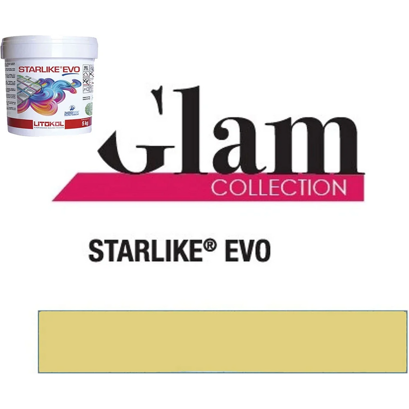 Litokol STARLIKE® EVO 600 Giallo vaniglia 2,5 kg -