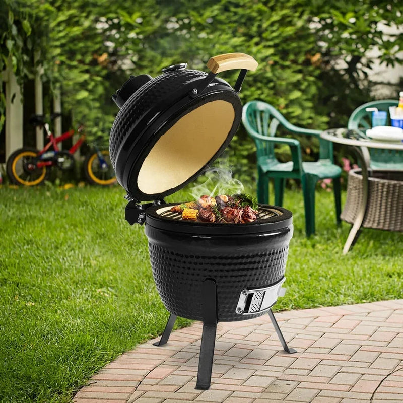 Mini Kamado Grillchef by Landmann Ø 27 cm Zwart - Kamado