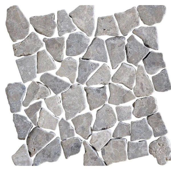 Mozaïek Grey 30 x 30 x 1 irregular chip - Mozaïek