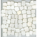 Mozaïek Milk white 30 x 30 x 1 irregular chip - Mozaïek