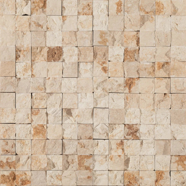 Mozaïek Petra 11 beige 3-D 30 x 30 cm - Mozaïek