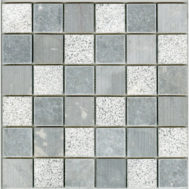 Mozaïek stone 300x300x10mm chip 48x48mm - Mozaïek