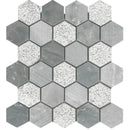 Mozaïek stone 300x300x10mm chip 53x53mm - Mozaïek