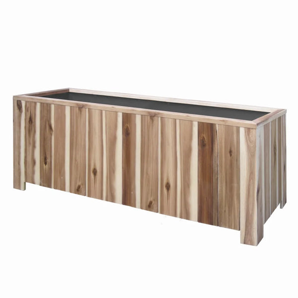 Rechthoekige plantenbak L Lignum Acacia FSC 100 x 50 x 50 CM