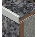 Tegelstrip aluminium 2,5m zilver - Tegelstrips