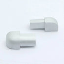 Tegelstrip Buitenhoek 3w-hoekje aluminium 4 stuks -