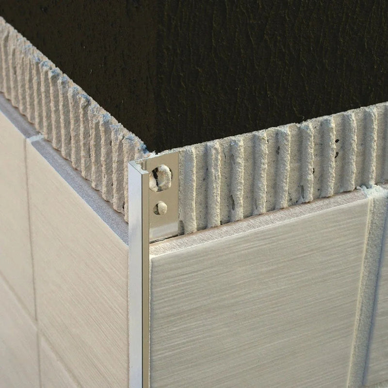 Tegelstrip Hoekprofiel Bathstone 10 mm - Tegelstrips