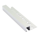 Tegelstrip Vierkant profiel aluminium Chroom 10 x 10 mm -