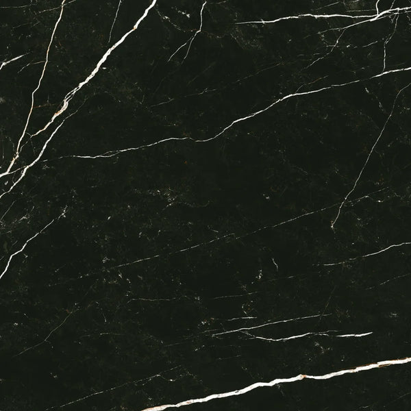 Vloertegel Elite Black Marble 90 x 90 cm - Vloertegels