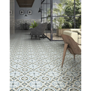 Vloertegel Kashba azur cercle 20 x 20 cm - Vloertegels