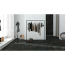 Vloertegel Quasar mat black rect. satinato 60 x 120 cm -