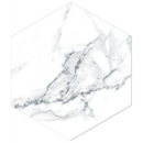 Vloertegel Swan white hexagon 20 x 20 cm - Vloertegels