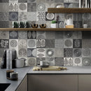 Vloertegel Taco Nairobi Gris 16 x 16 cm - Vloertegels